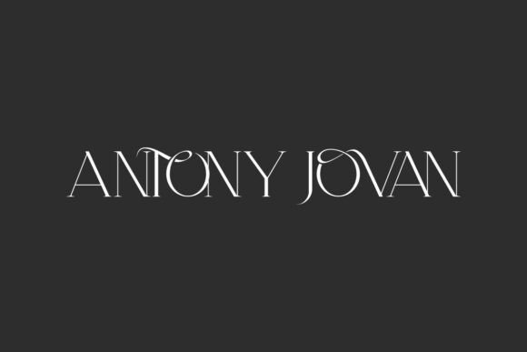 Antony Jovan: A Font That Elevates Branding