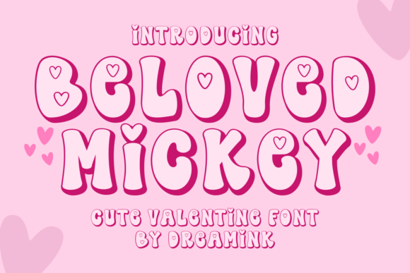 Beloved Mickey: A Playful Typographic Statement