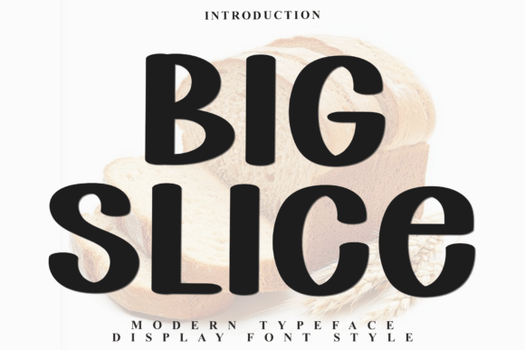 Big Slice: A Festive Font for Holiday Branding