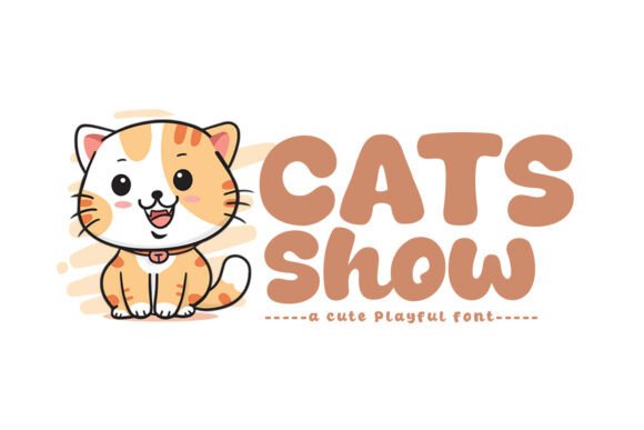 Cats Show: A Font That Elevates Your Brand