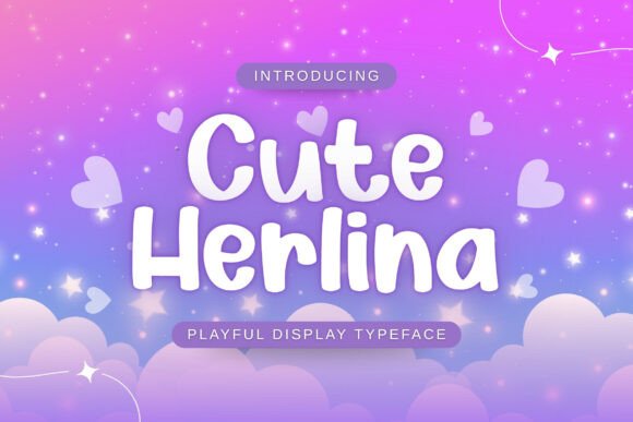 Cute Herlina: A Font That Brings Warmth and Personality to Your Brand