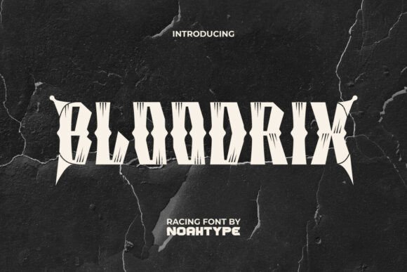 Font Choice That Speaks Volume: Bloodrix for Editorial Design