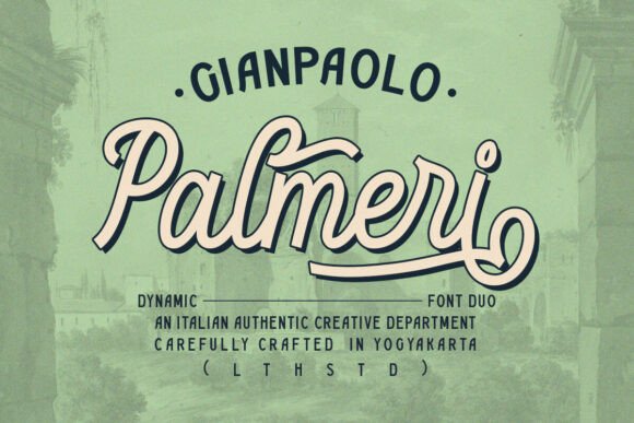 Gianpaolo Palmeri Duo: A Font That Elevates Your Brand