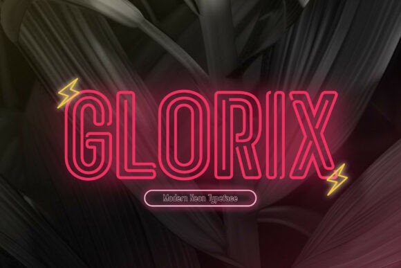 Glorix: A Bold Typeface for Editorial Design