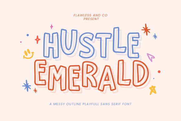 Hustled Emerald: A Playful Sans Serif for Web Design