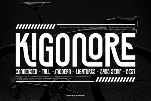 Kigonore: A Font for Future-Forward Campaigns