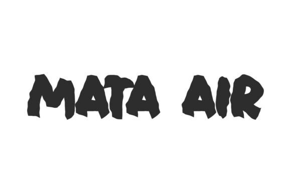 Mata Air Font for Handmade Creators