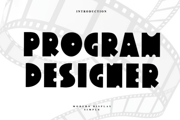 Program Designer: A Font That Elevates Branding