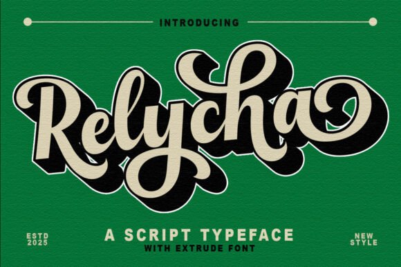 Relycha Typeface: A Script Font That Makes Campaigns Stand Out