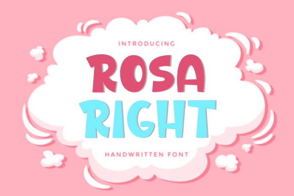 Rosa Right: A Festive Font for Seasonal Branding