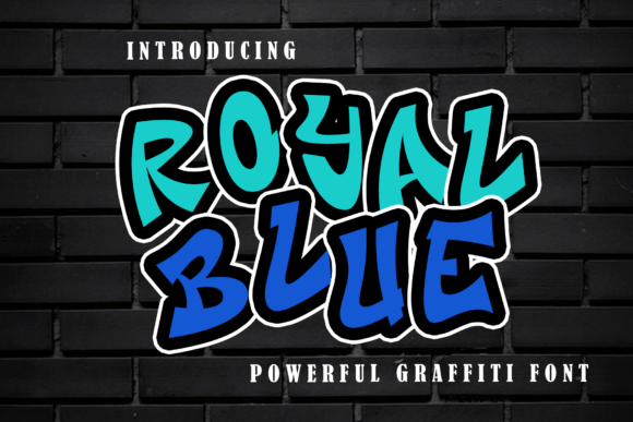 Royal Blue: A Modern Display Font for Web Design